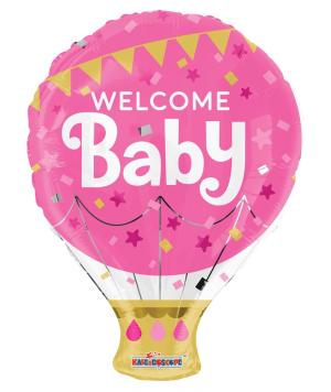 Folieballong Welcome Baby